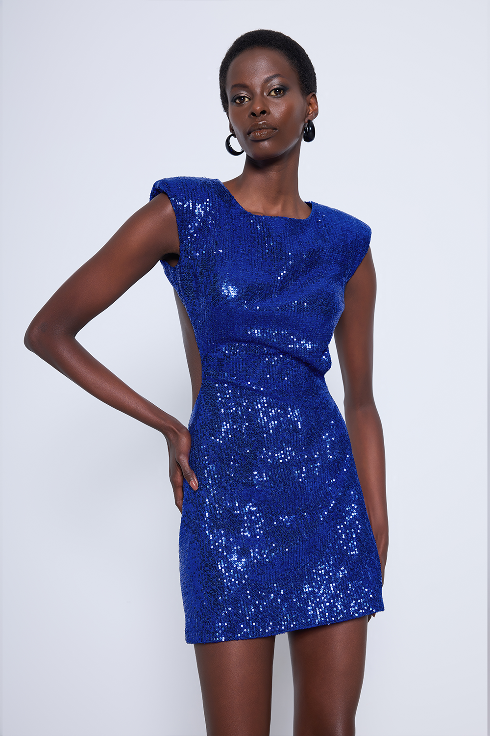 Loya Dress Blue