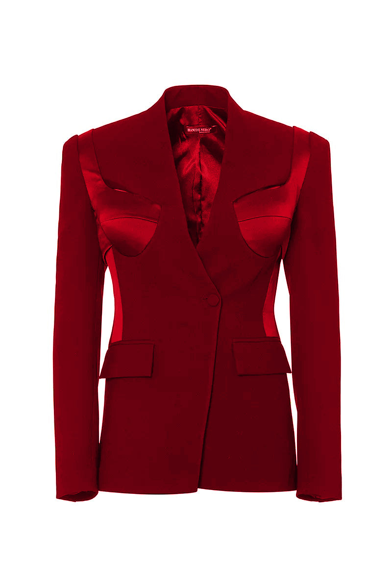 Serefina Red Blazer