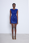 Loya Dress Blue