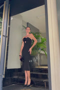 Luca Long Black Dress