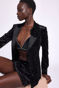 Rosalinda Velvet Blazer