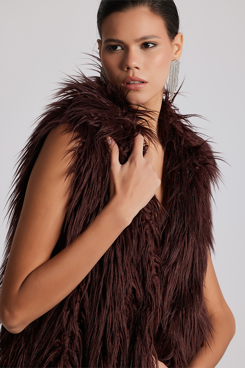 Kaju Fur Vest